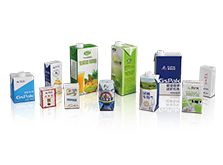Liquid food aseptic laminated packaging paper